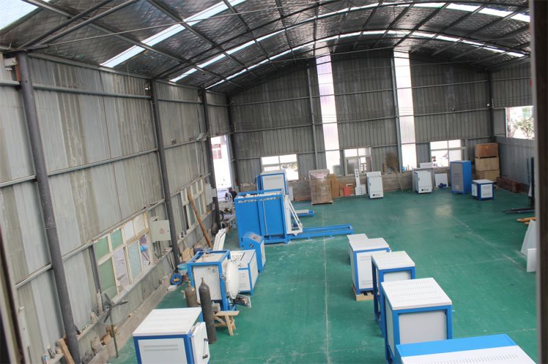 高溫工業電爐廠房設備展示